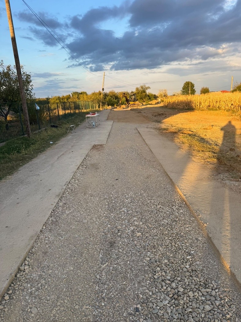 CL 08 – UAT Albota, str. Măndoi – Lucrări de refacere a sistemului rutier